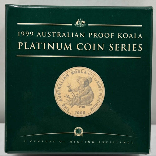 1999 Platinum Tenth Ounce Proof Coin Koala