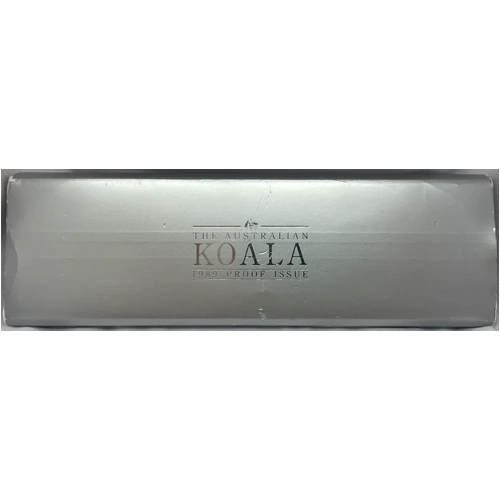 1989 Platinum 5 Coin Proof Set Koala 