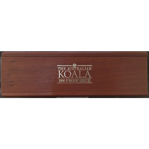 1990 Platinum Five Coin Proof Set Koala