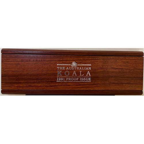 1991 Platinum 5 Coin Proof Set Koala