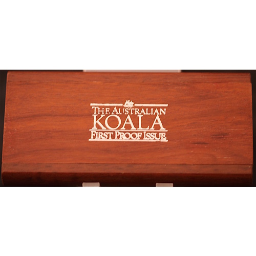 1988 Platinum 1/2oz Proof Coin Koala 1st Year of Issue