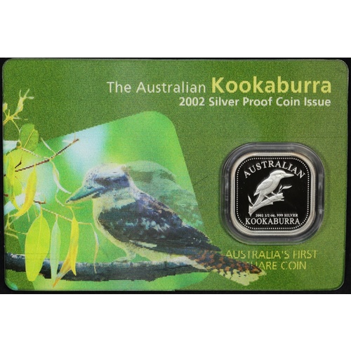 2002 Silver 1/2 Ounce Kookaburra Proof Coin