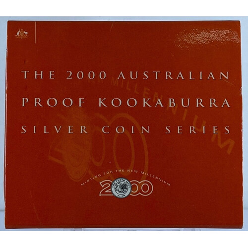 2000 Silver 1 Ounce Proof Kookaburra Coin