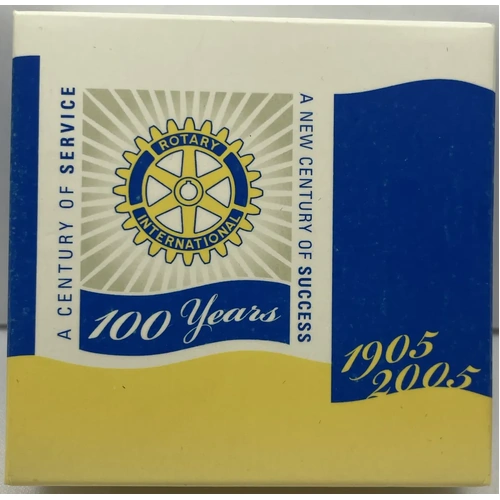 2005 Silver 1 Ounce Proof Coin Rotary