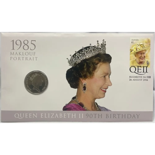 2016 20 Cent PNC Queen Elizabeth II 90th Birthday