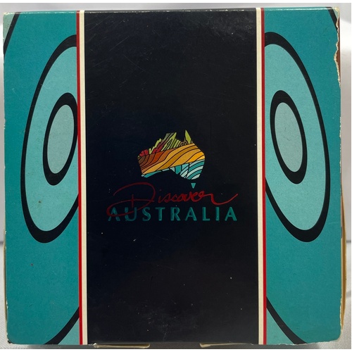 2007 Silver One Ounce Proof Coin Discover Australia Adelaide