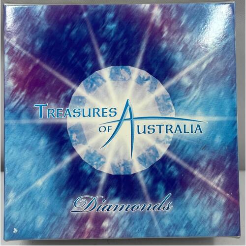 2009 Silver One Ounce Proof Coin Treasures Of Australia Diamonds
