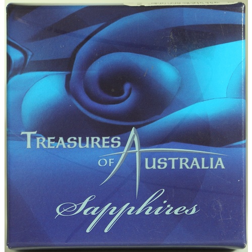2007 Silver 1 Ounce Proof Coin Treasures Of Australia Sapphires