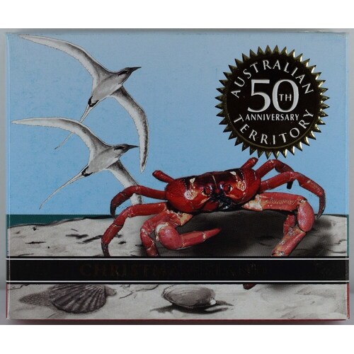 2008 Silver One Ounce Proof Coin Christmas Island