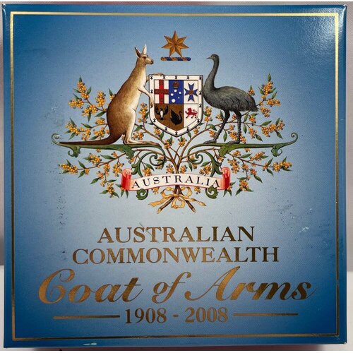 2008 Silver 1 Ounce Proof Coin Coat Of Arms