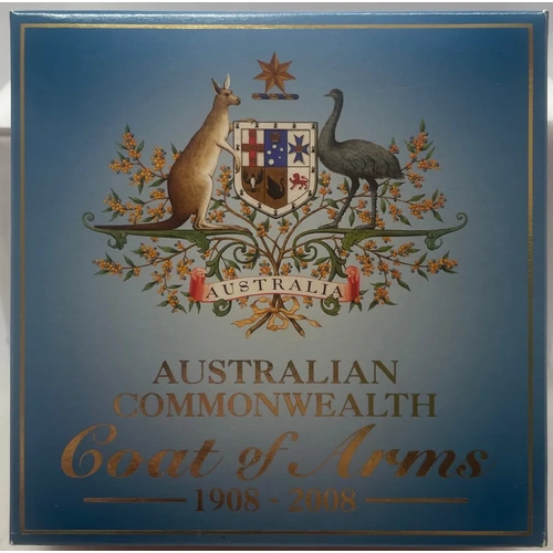 2008 Silver 1 Ounce Proof Coin Coat Of Arms