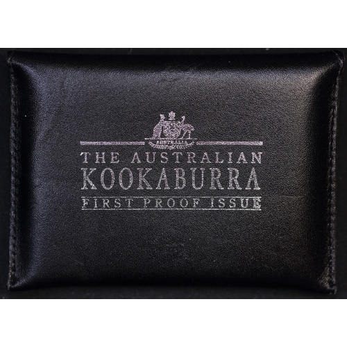 1990 Silver 1 Ounce Proof Kookaburra Coin