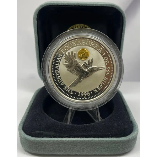 1996 Silver 1 Ounce Unc Privy Mark Goya