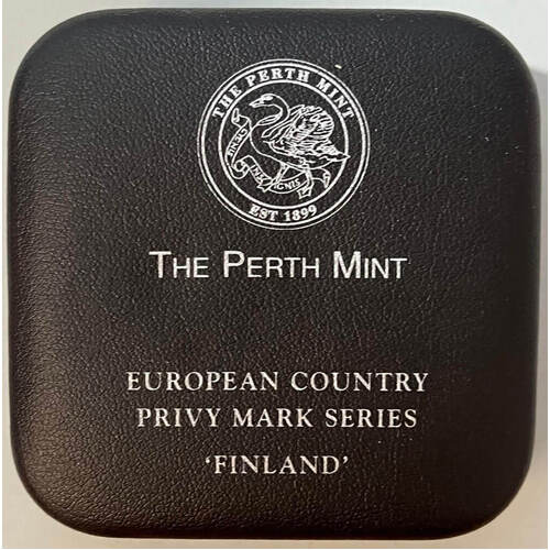 1997 Silver One Ounce Unc Privy Mark Finland