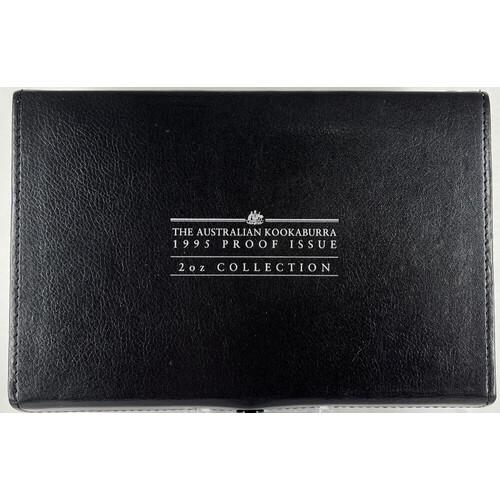 1995 Silver Two Coin Set (2oz 1oz) Kookaburra