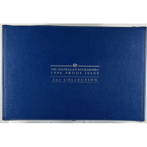 1996 Silver Two Coin Set (2oz 1oz) Kookaburra