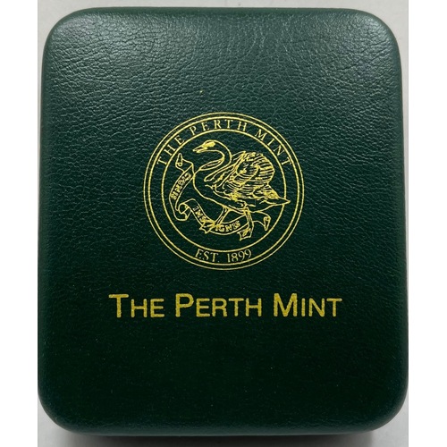 1995 Silver 2 Ounce Coin Kookaburra 40 Hour Famine Appeal Privy