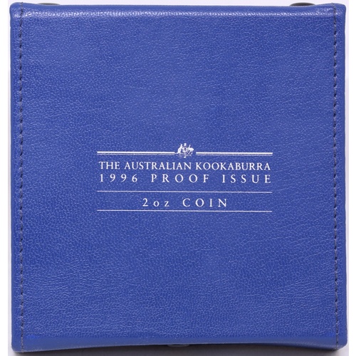 1996 Silver Two Ounce Proof Coin Kookaburra