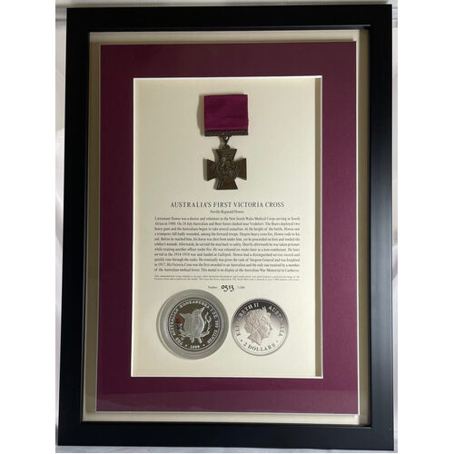 2000 Silver Two Ounce Proof Privy Mark Victoria Cross
