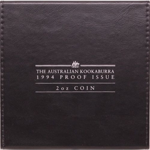 1994 Silver Two Ounce Proof Privy Mark Small Head