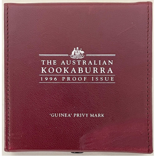 1996 Silver Two Ounce Proof Privy Mark Spade Guinea