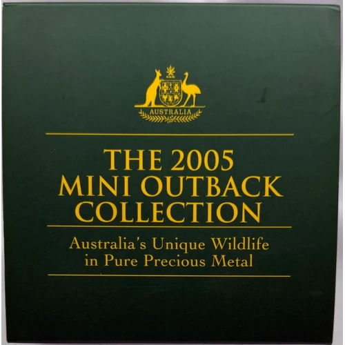 2005 Gold Platinum Silver Family of Precious Metals Proof Coin Set