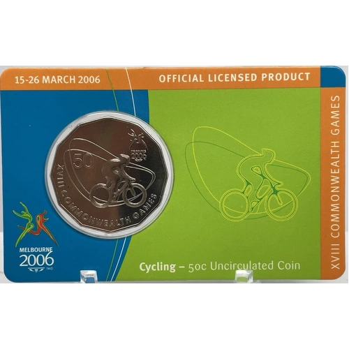 2006 50 Cent Unc Melbourne Commonwealth Games - Cycling