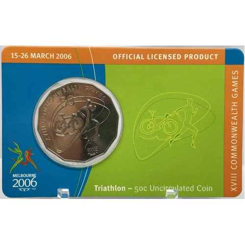 2006 50 Cent Unc Melbourne Commonwealth Games - Triathlon
