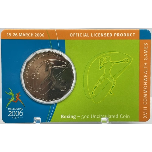 2006 50 Cent Unc Melbourne Commonwealth Games - Boxing