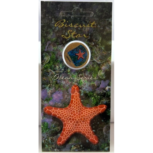 2007 Coloured 1 Dollar Uncirculated Coin Ocean Series Biscuit Starfish