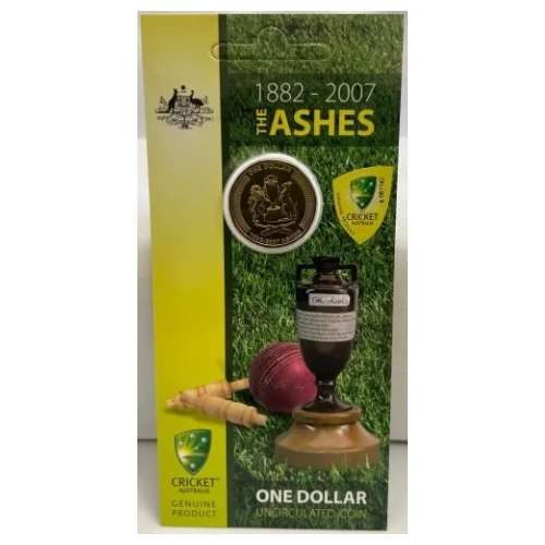 2007 1 Dollar Uncirculated Coin The Ashes