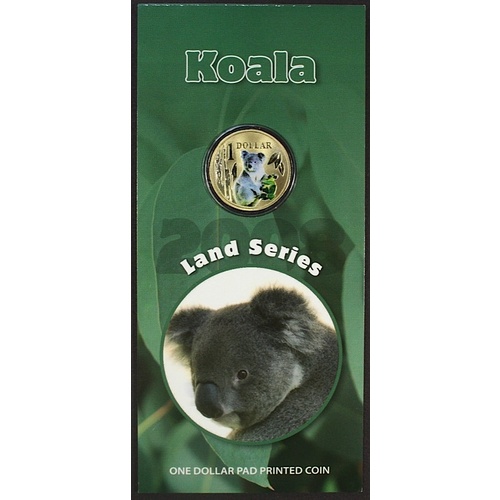 2008 One Dollar Unc Coin Land Series Koala