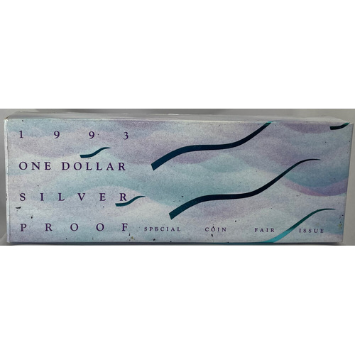 1993 One Dollar Silver Proof Coin Fair Landcare