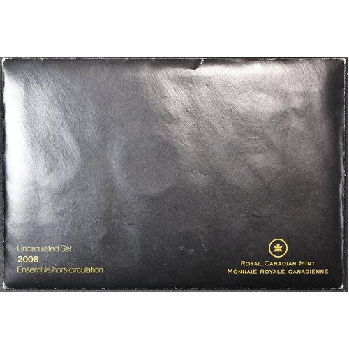 Canada 2008 7 Coin Uncirculated Mint Set 