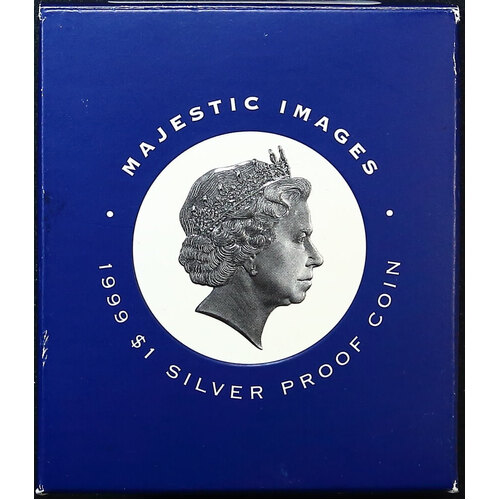 1999 One Dollar Proof Ballot Issue Majestic Images