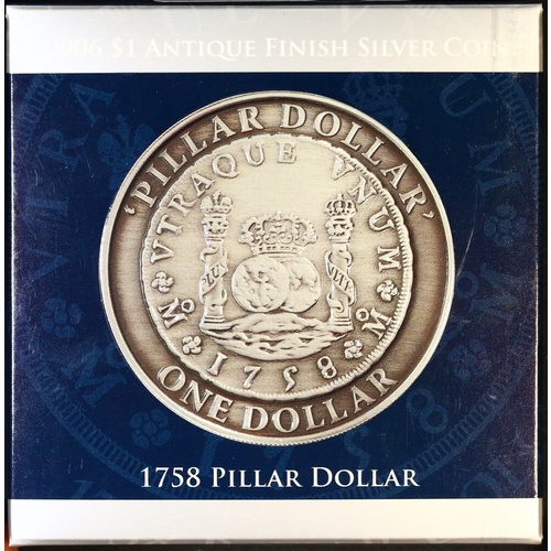 2006 One Dollar Proof Coin Ballot Issue Pillar Dollar