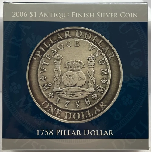 2006 1 Dollar Proof Coin Ballot Issue Pillar Dollar