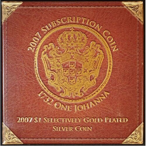 2007 One Dollar Proof Ballot Issue Johanna