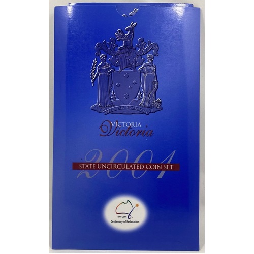 Australia 2001 Federation Three Coin Uncirculated Set Victoria