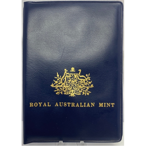 1966 Uncirculated Mint Coin Set Blue Wallet