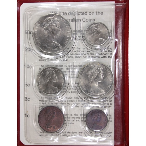Australia 1971 Uncirculated Mint Coin Set