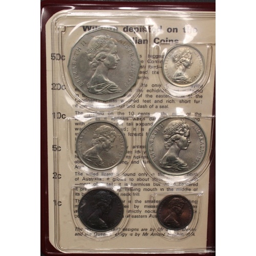 Australia 1973 Uncirculated Mint Coin Set