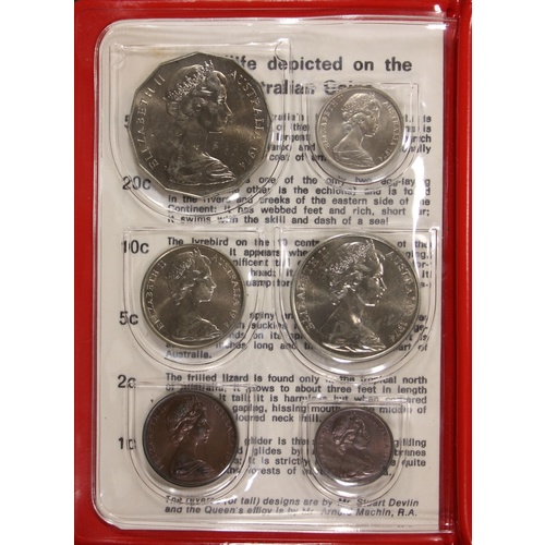 Australia 1974 Uncirculated Mint Coin Set