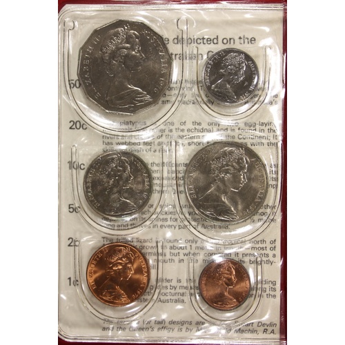 Australia 1976 Uncirculated Mint Coin Set