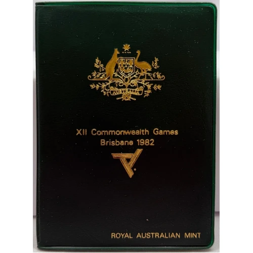 Australia 1982 Uncirculated Mint Coin Set Commonwealth Games