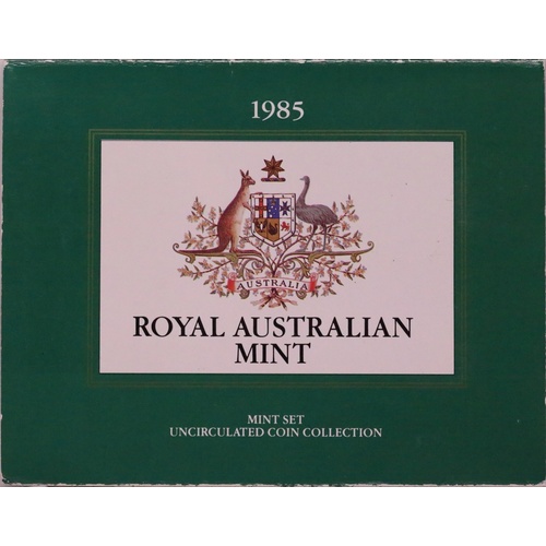 Australia 1985 Uncirculated Mint Coin Set