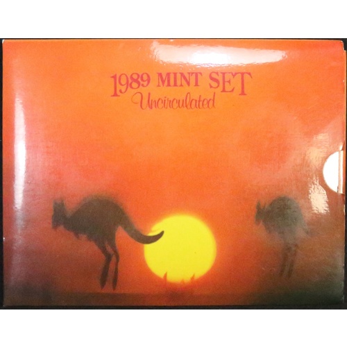 Australia 1989 Uncirculated Mint Coin Set