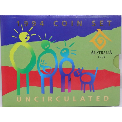 Australia 1994 Uncirculated Mint Coin Set Year Of The Family