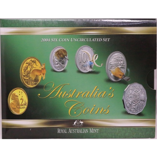 2004 Uncirculated Mint Coin Set