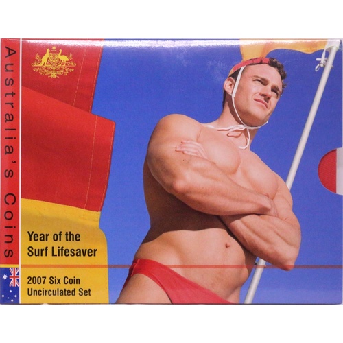 2007 Uncirculated Mint Coin Set Year of the Lifesaver